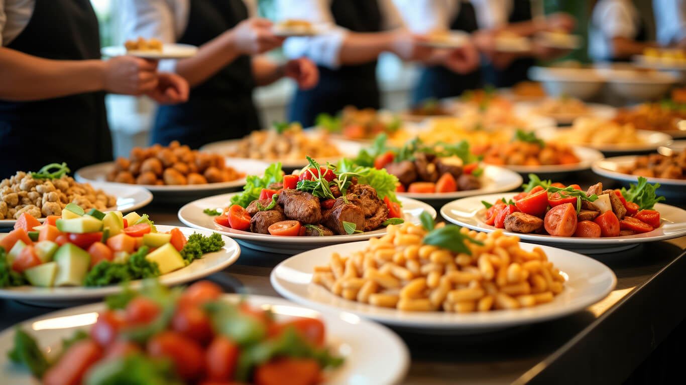 Guía de consejos e ideas de catering para eventos pequeños y grandes